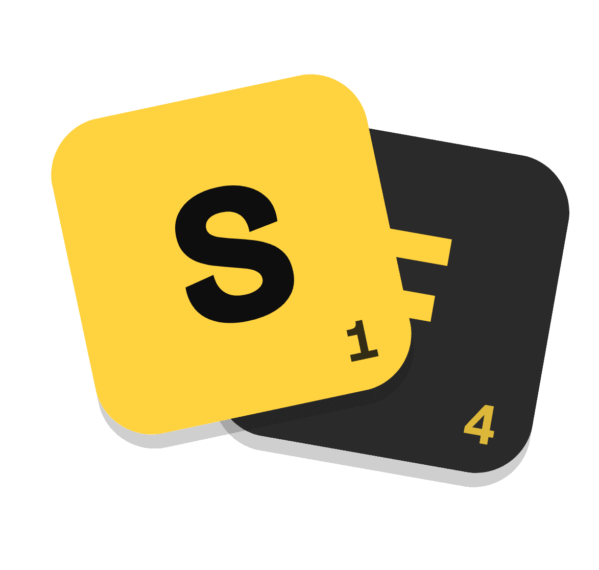 Syllafall logo for light backgrounds